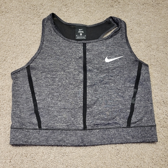 Nike Pro Hypercool Mesh Racerback Cropped Tank Top - Picture 4 of 11